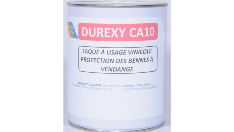 PEINTURE POUR BENNE VENDANGE  CA10 ROUGE 1KG
